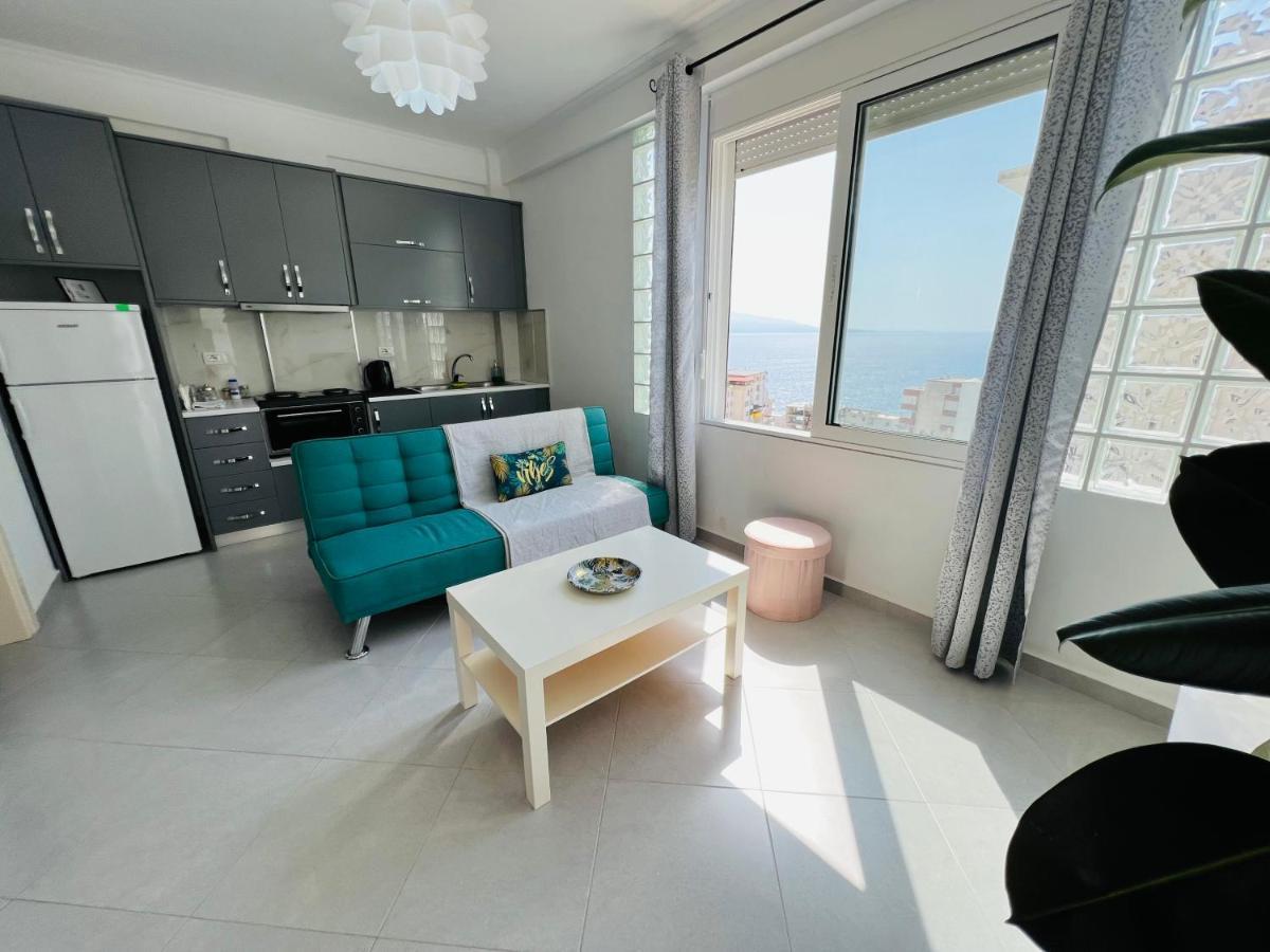 Terrace View Apartments Sarande Ngoại thất bức ảnh